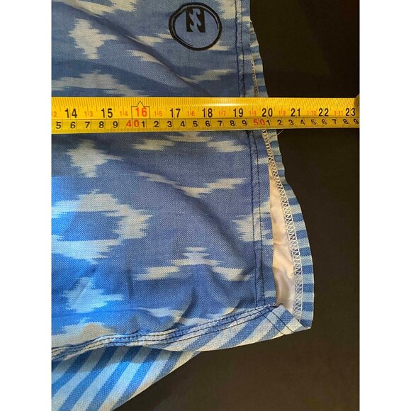 Billabong Swim Trunks Mens 36 Platinum X PX2 Board Shorts Striped Colorblock - Picture 6 of 7